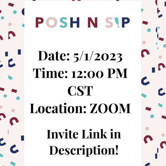 UPDATE: Posh N Sip: Sell Together: Theme: BOHO & Beachy Vibes 🫶👙🏝️HOST ACCESS - Picture 3 of 17
